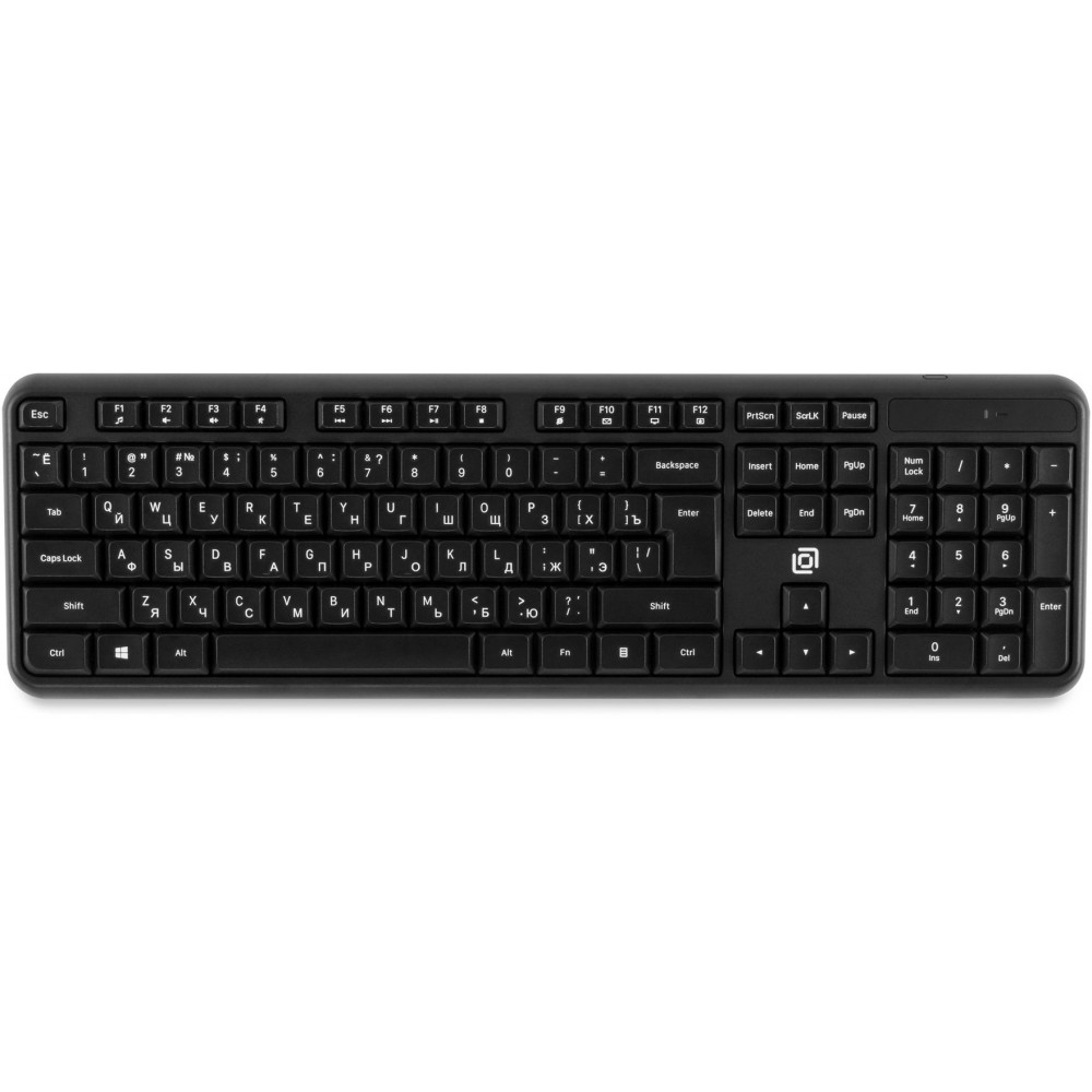 Клавиатура Oklick K888W черный USB беспроводная Multimedia (2066181) Oklick 2066181