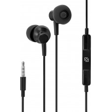 Гарнитура внутриканальные Oklick HS-S-230 1.2м черный проводные в ушной раковине (SS-E188B) Oklick SS-E188B