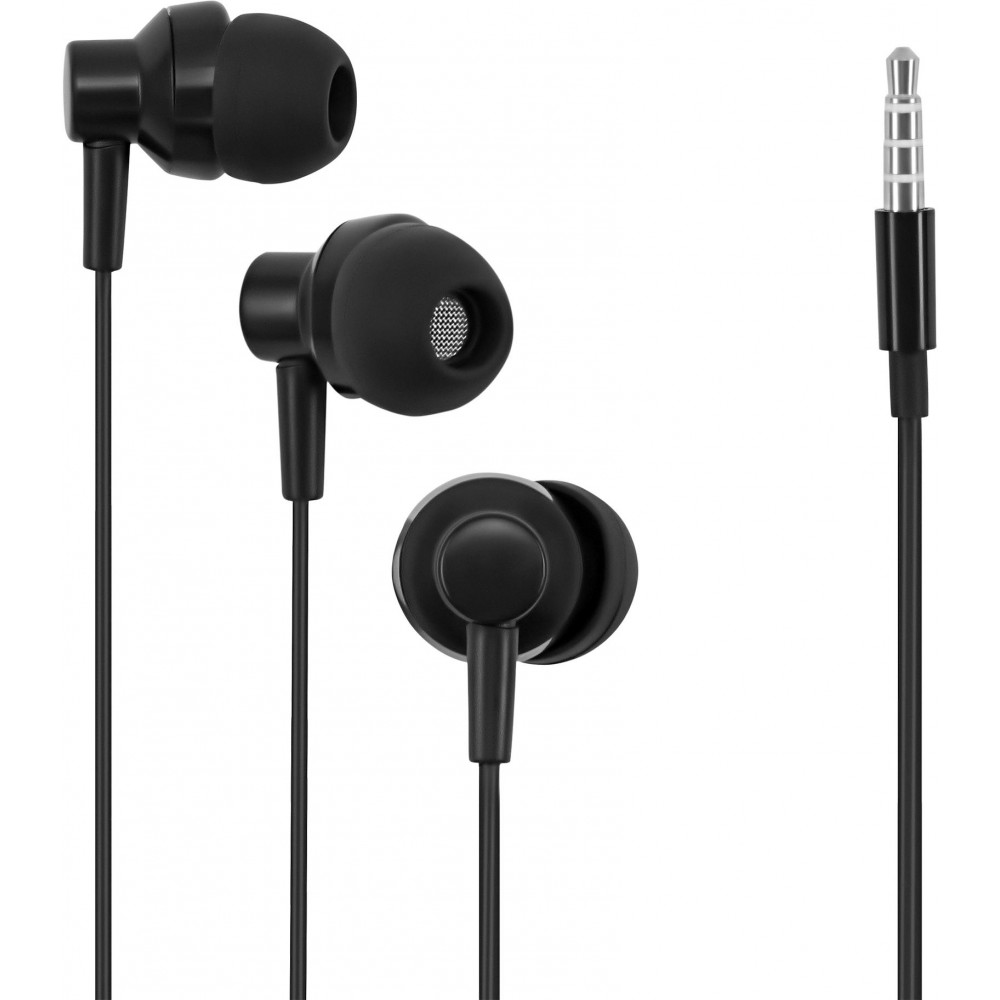 Гарнитура внутриканальные Oklick HS-S-230 1.2м черный проводные в ушной раковине (SS-E188B) Oklick SS-E188B