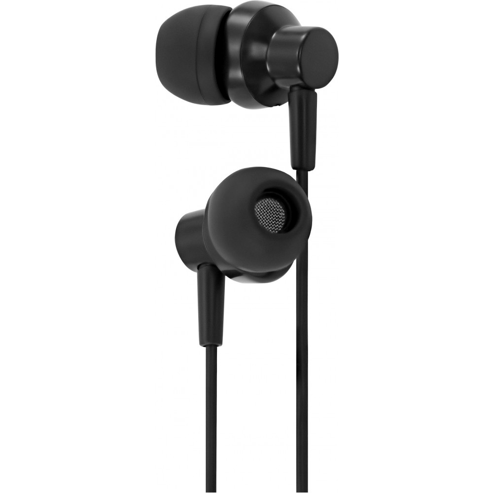 Гарнитура внутриканальные Oklick HS-S-230 1.2м черный проводные в ушной раковине (SS-E188B) Oklick SS-E188B