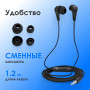 Гарнитура внутриканальные Oklick HS-S-250 1.2м черный проводные в ушной раковине (SS-E161) Oklick SS-E161