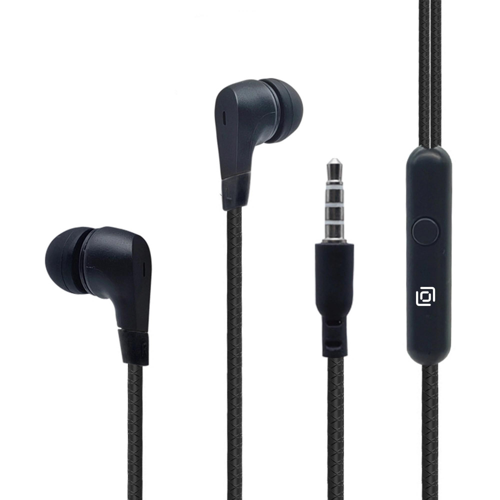 Гарнитура внутриканальные Oklick HS-S-250 1.2м черный проводные в ушной раковине (SS-E161) Oklick SS-E161