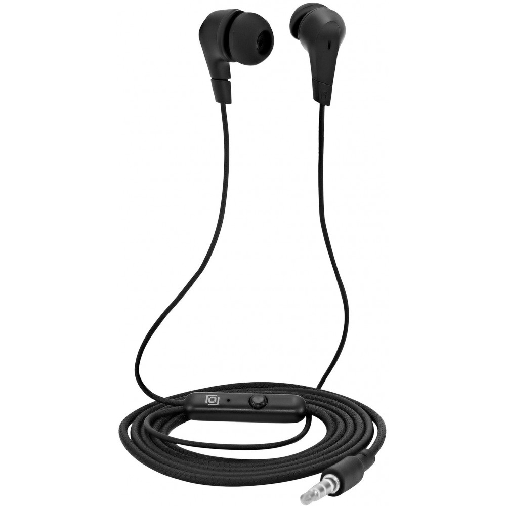 Гарнитура внутриканальные Oklick HS-S-250 1.2м черный проводные в ушной раковине (SS-E161) Oklick SS-E161