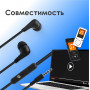 Гарнитура внутриканальные Oklick HS-S-250 1.2м черный проводные в ушной раковине (SS-E161) Oklick SS-E161