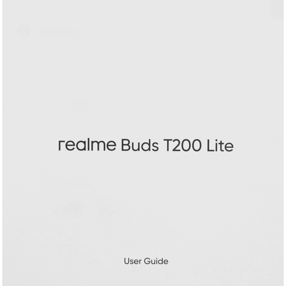 Гарнитура внутриканальные Realme 6941764454491