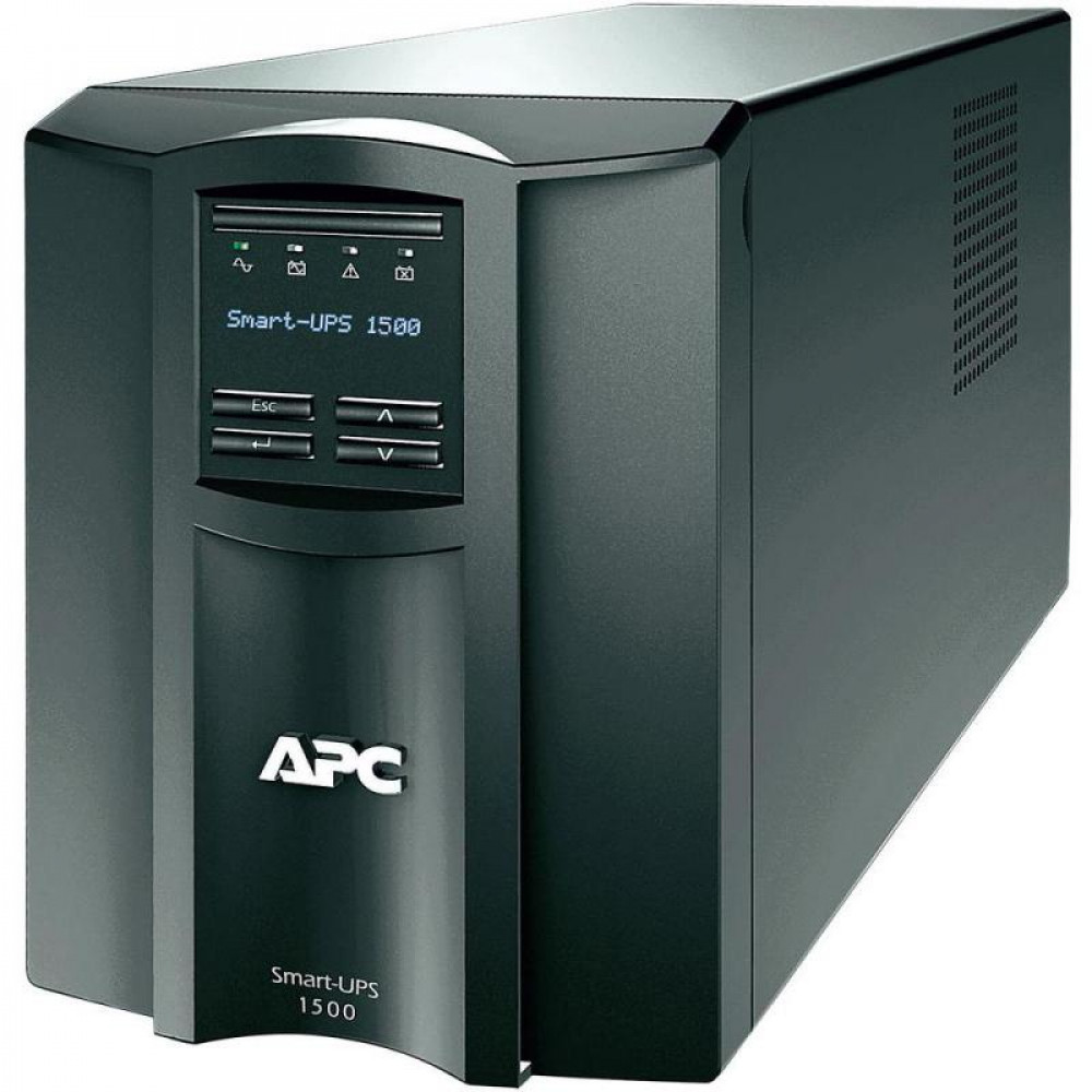 ИБП APC Smart-UPS 1000VA LCD SMT1000I, черный, 230V
