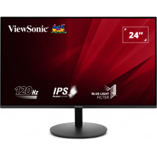 Монитор 23.8" ViewSonic VA24E1-H IPS 1920x1080, 120 Гц, 5 мс, 16:9, 250 кд/м², HDMI 1.4, VGA, черный