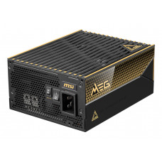 Блок питания ПК MSI MEG Ai1600T PCIE5, 1600W, 80+ Titanium, полностью модульный, ATX 3.1, PCIE5.1, RTL