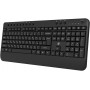 Клавиатура Oklick K257W черный USB беспроводная Multimedia (подставка для запястий) (2070286) Oklick 2070286
