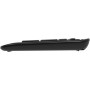 Клавиатура Oklick K257W черный USB беспроводная Multimedia (подставка для запястий) (2070286) Oklick 2070286
