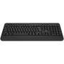 Клавиатура Oklick K257W черный USB беспроводная Multimedia (подставка для запястий) (2070286) Oklick 2070286