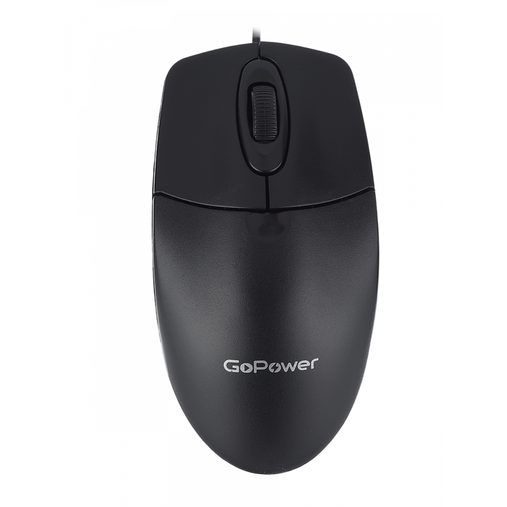 Мышь GoPower Мышь проводная GPM01 (00-00030984)