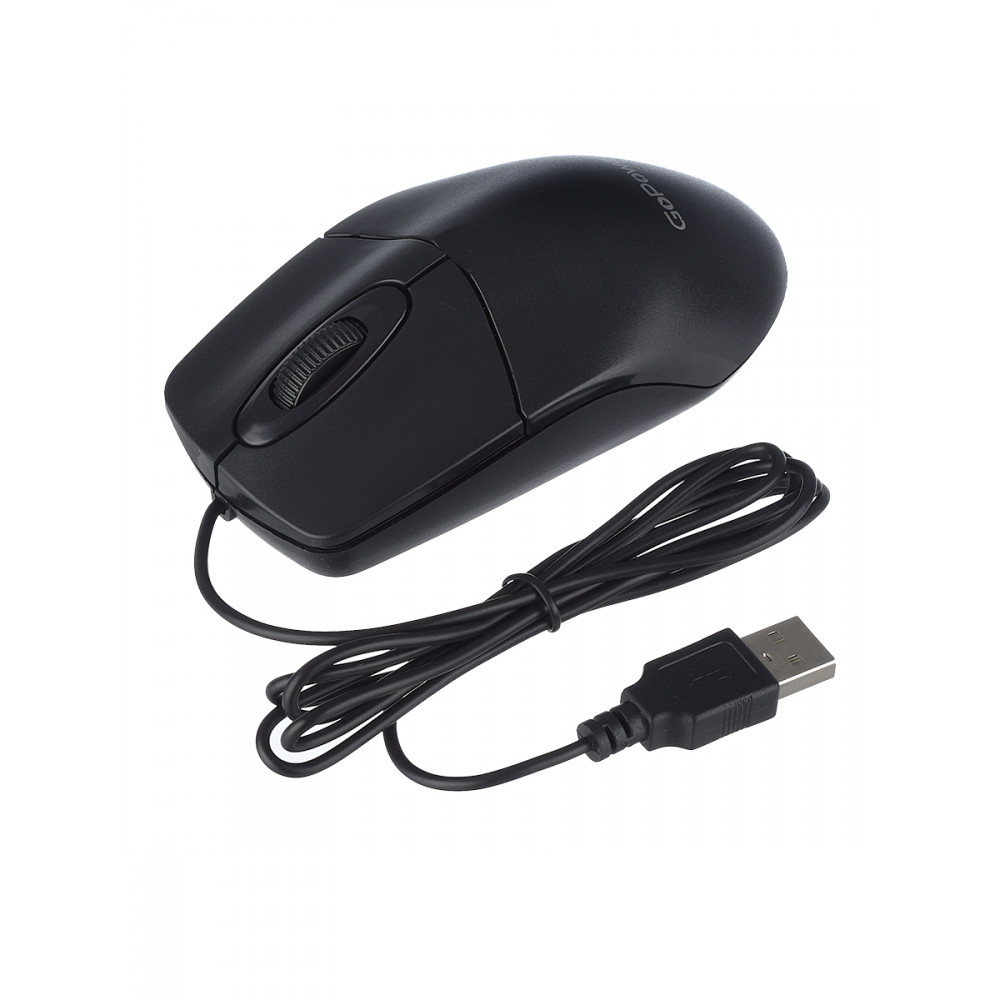 Мышь GoPower Мышь проводная GPM01 (00-00030984)
