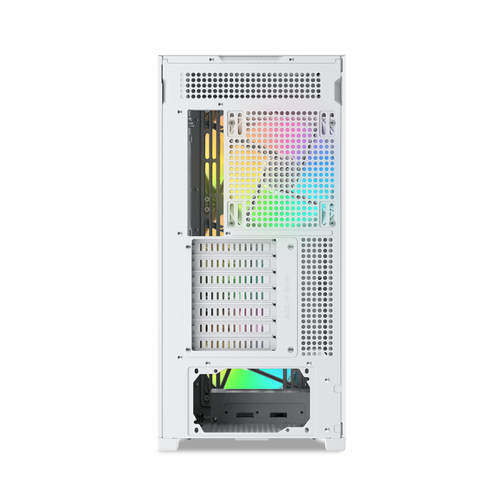 Корпус ПК без блока питания SAMA Z60 White Z60-WHAWA4X1-GL