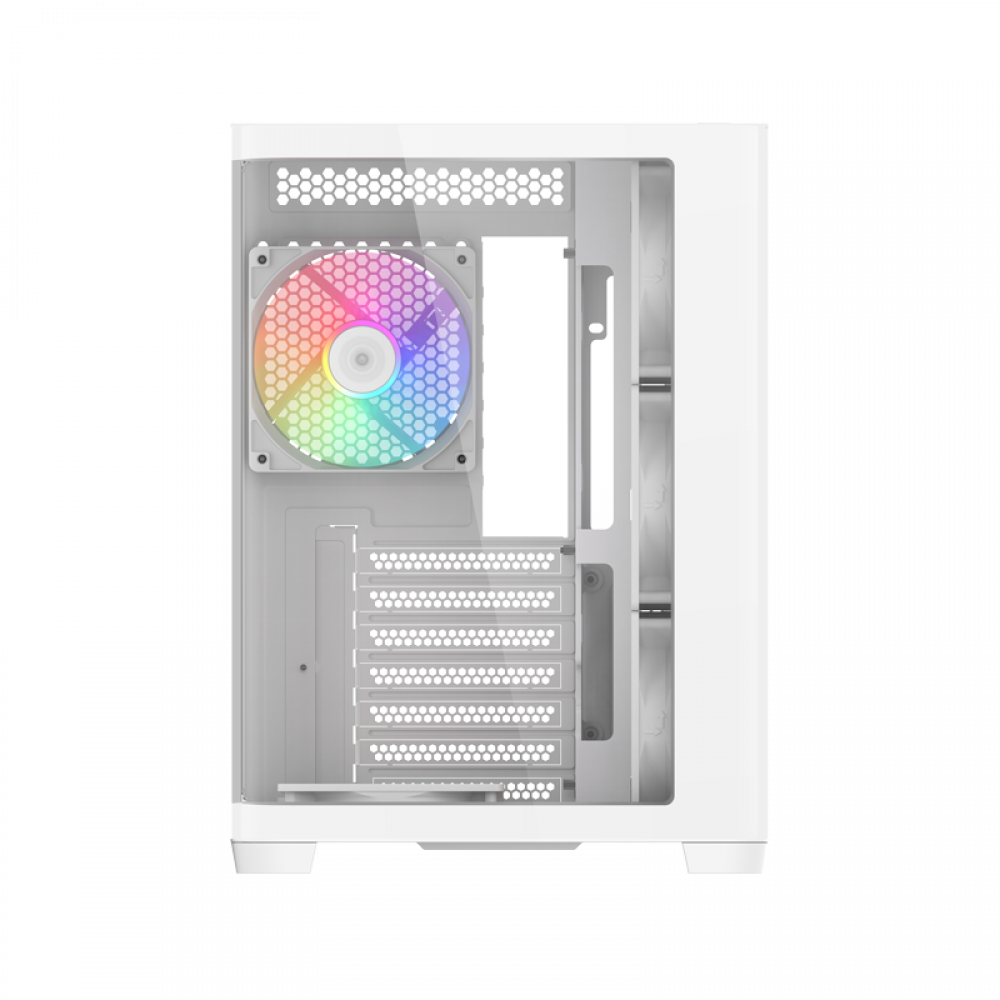 Корпус ПК без блока питания SAMA V60 White V60-WHADA7X1-GL