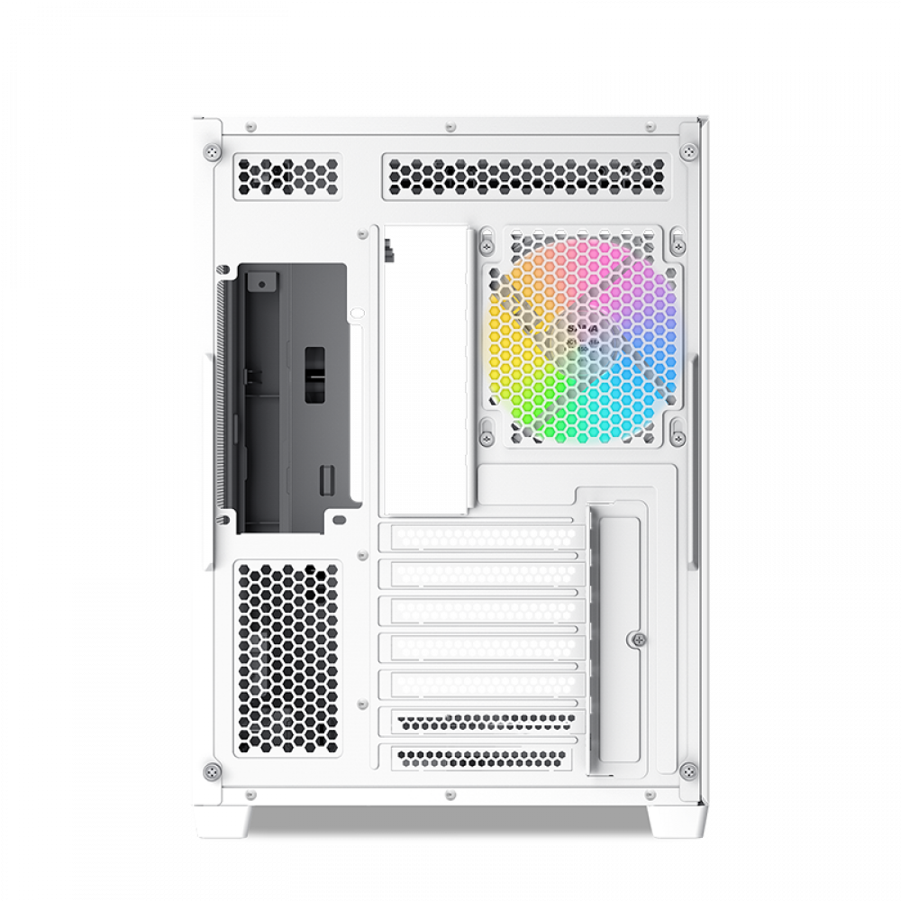 Корпус ПК без блока питания SAMA V60 White V60-WHADA7X1-GL