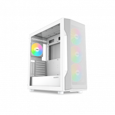 Корпус ПК без блока питания SAMA S40 White S40-WHAPA4X1-GL белый