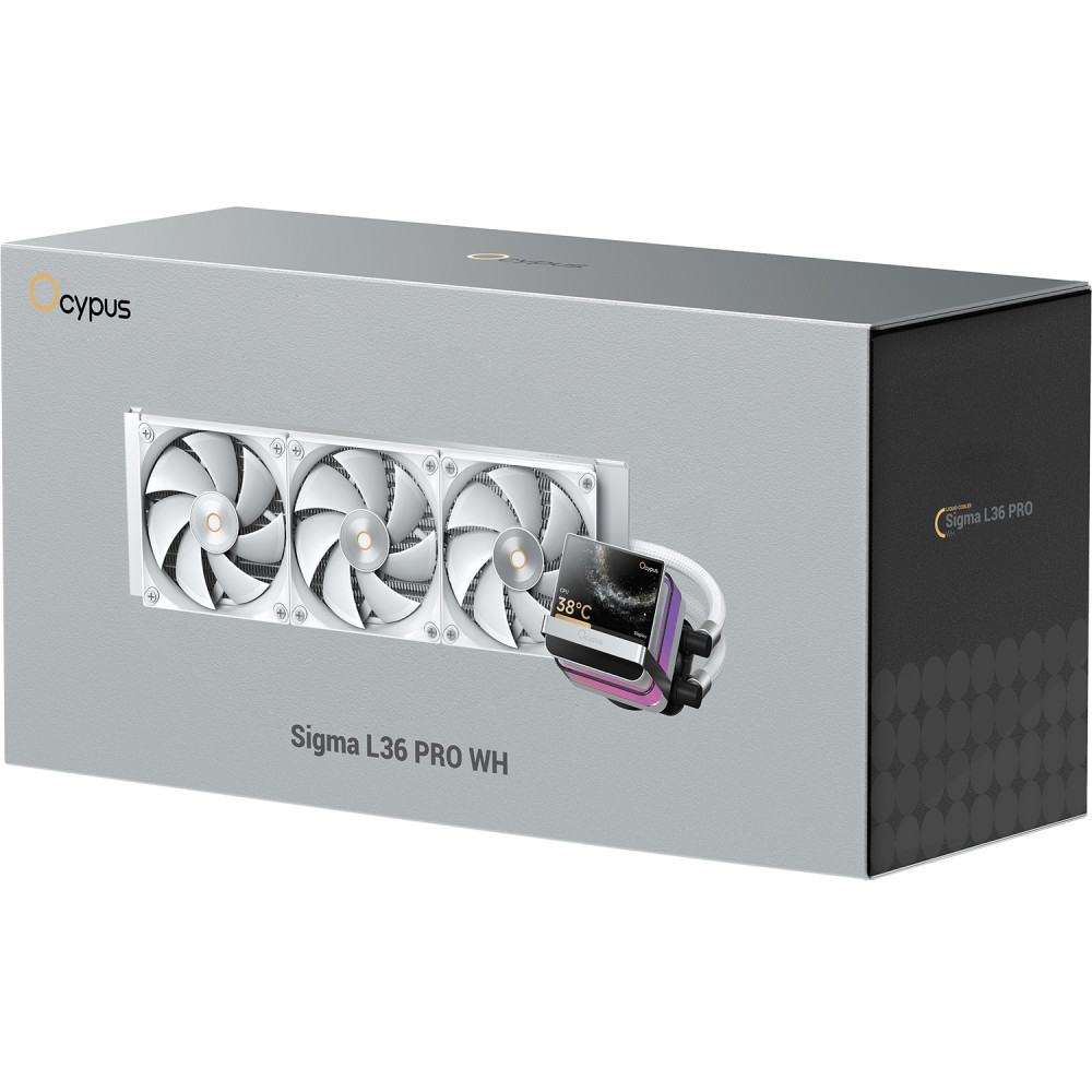 Система жидкостного охлаждения Ocypus Sigma-L36-WH3ANWL00P-GL White