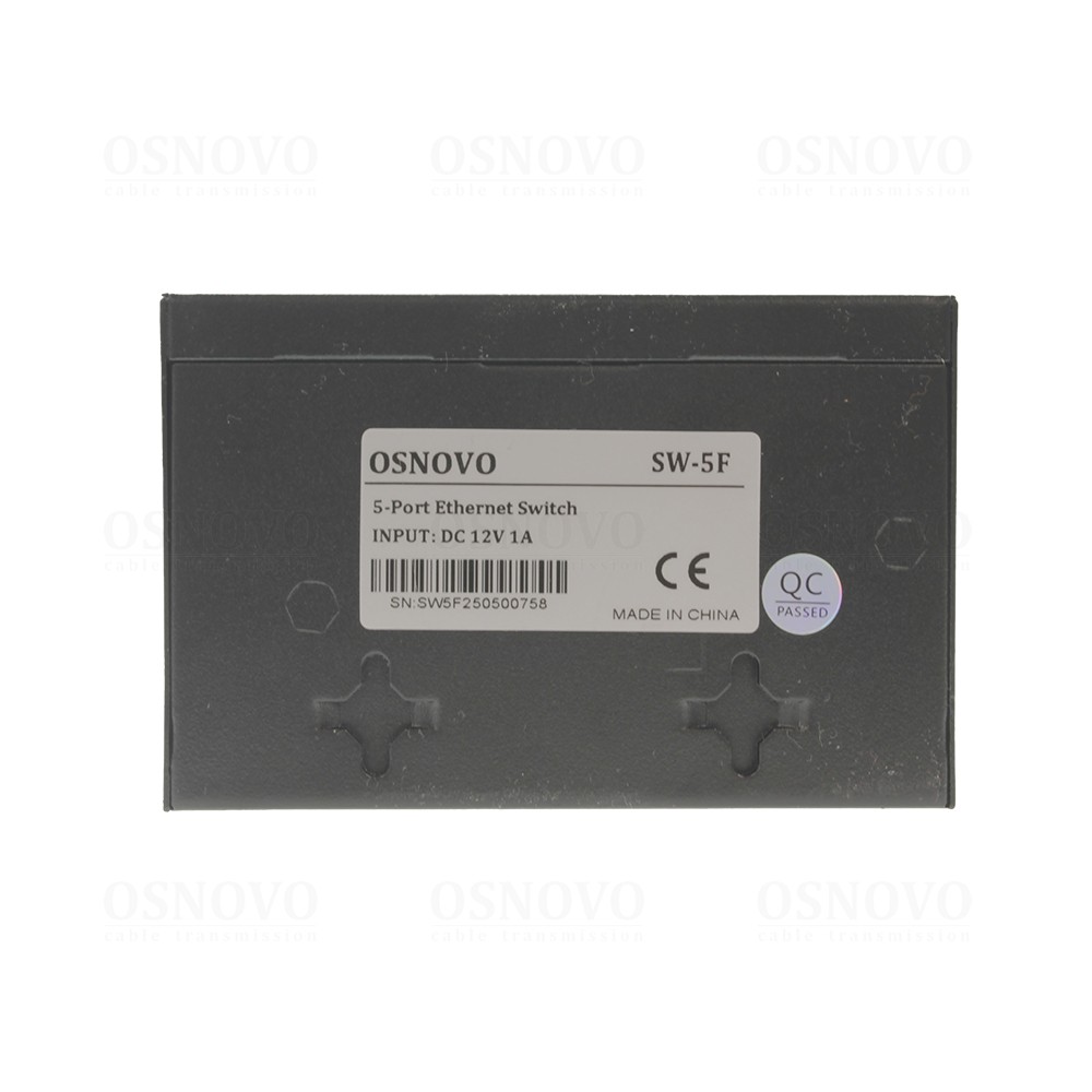 Коммутатор неуправляемый OSNOVO SW-5F