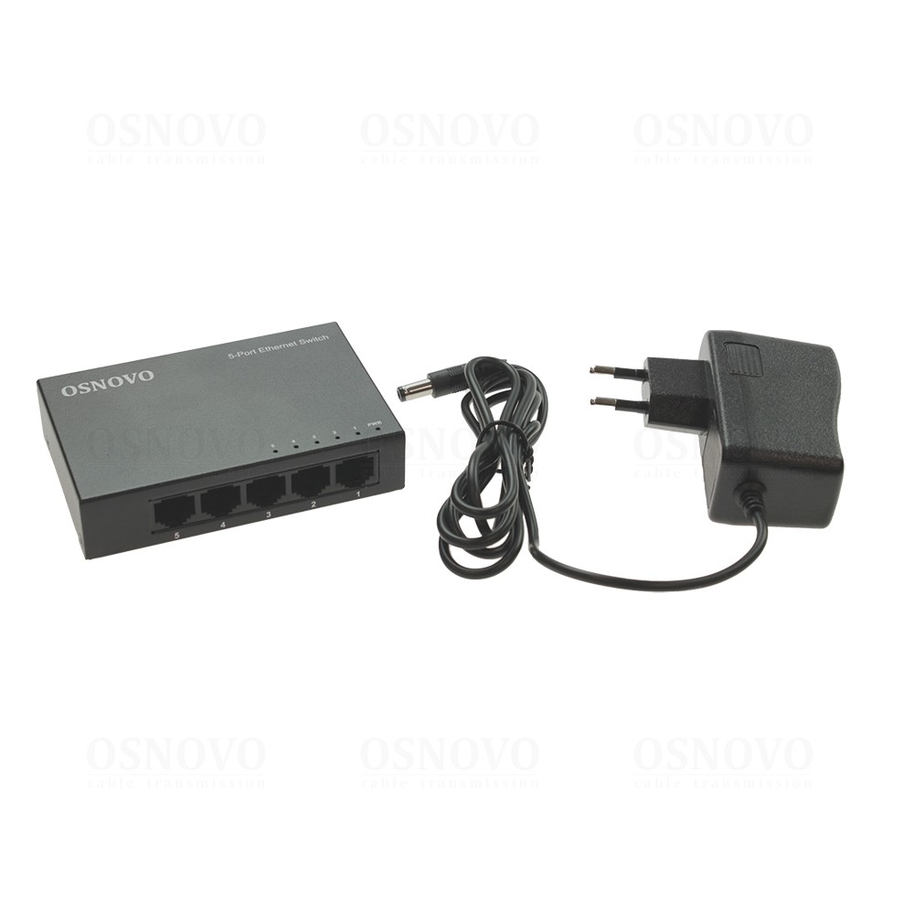 Коммутатор неуправляемый OSNOVO SW-5F