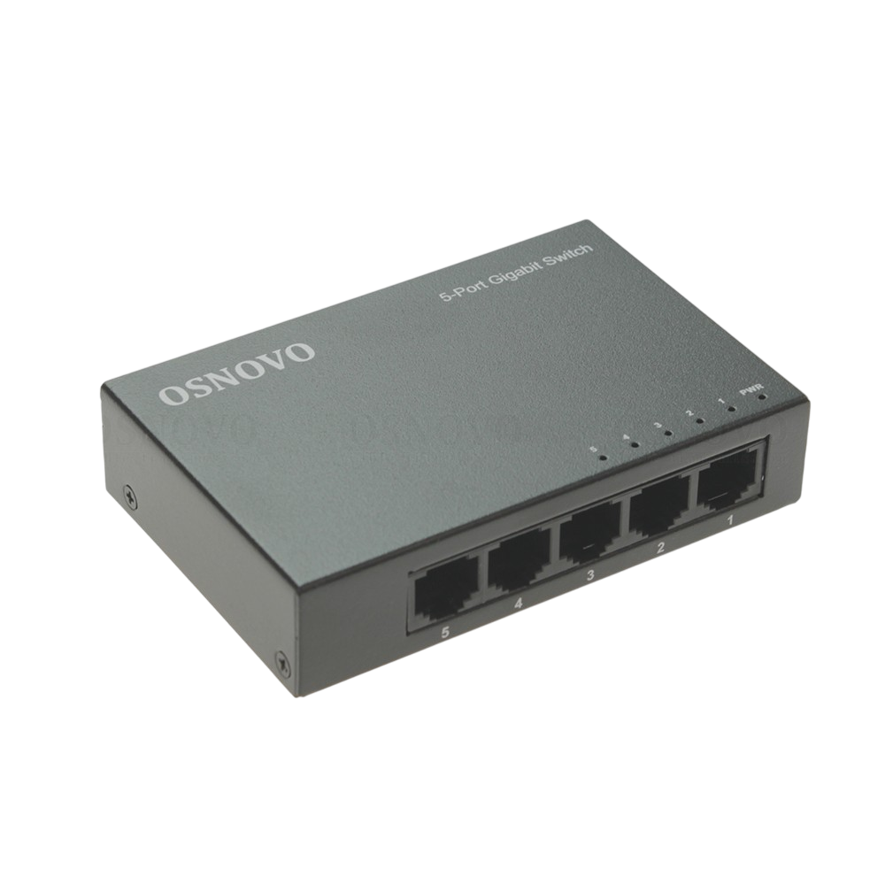 Коммутатор неуправляемый OSNOVO SW-5G