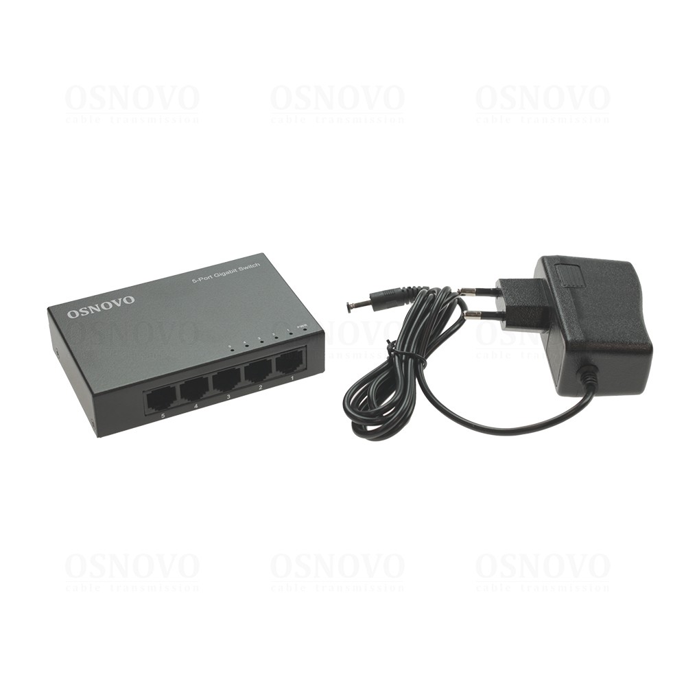 Коммутатор неуправляемый OSNOVO SW-5G