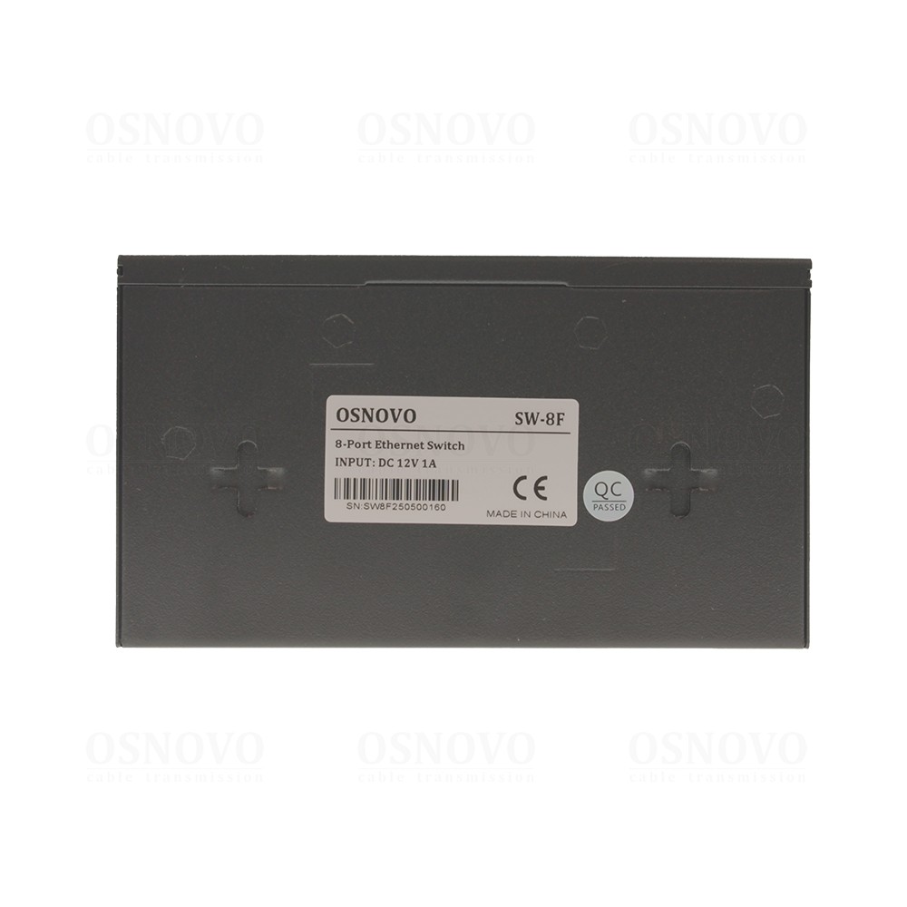 Коммутатор неуправляемый OSNOVO SW-8F