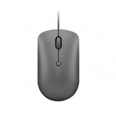 Мышь проводная Lenovo 540 темно-серый, 2400 dpi, USB-C, кнопки - 4