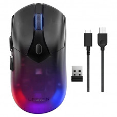 Мышь Lenovo Legion M410 Wireless RGb Gaming черный оптическая 16000dpi беспров. BT/Radio USB (GY51P83012)