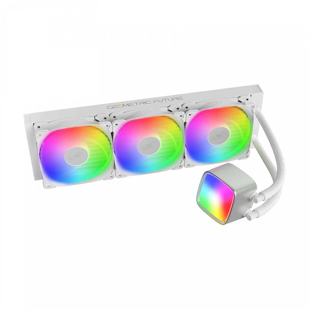 Система жидкостного охлаждения Geometric Future Eskimo Pro 360 White