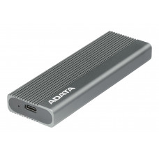 Корпус для HDD/SSD M.2 ADATA External SSD Enclosure EC680 USB 3.2 Gen2, NVMe/SATA, RGB, Titanium Grey, RTL