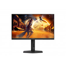 Монитор 23.8" AOC 24G4HX Fast IPS 1920x1080, 200 Гц, 0.3 мс (MPRT), 16:9, 300 кд/м², HDR10, HDMI 2.0, DP 1.4, 3.5 Jack, динамики (2x2 Вт), Adaptive-Sync, черный