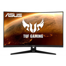 Монитор 31.5" ASUS TUF Gaming VG328H1B VA 1920x1080, 165 Гц, 1 мс (MPRT), изогнутый экран (1500R), 16:9, 250 кд/м², HDMI 2.0, VGA, 3.5 Jack, динамики (2x2 Вт), FreeSync Premium, черный