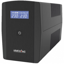 ИБП ЮНИОР СМАРТ 1500, 1500900 ВАВт, LCD, USB, RJ11RJ45, SCHUKOx2 Импульс JS15223