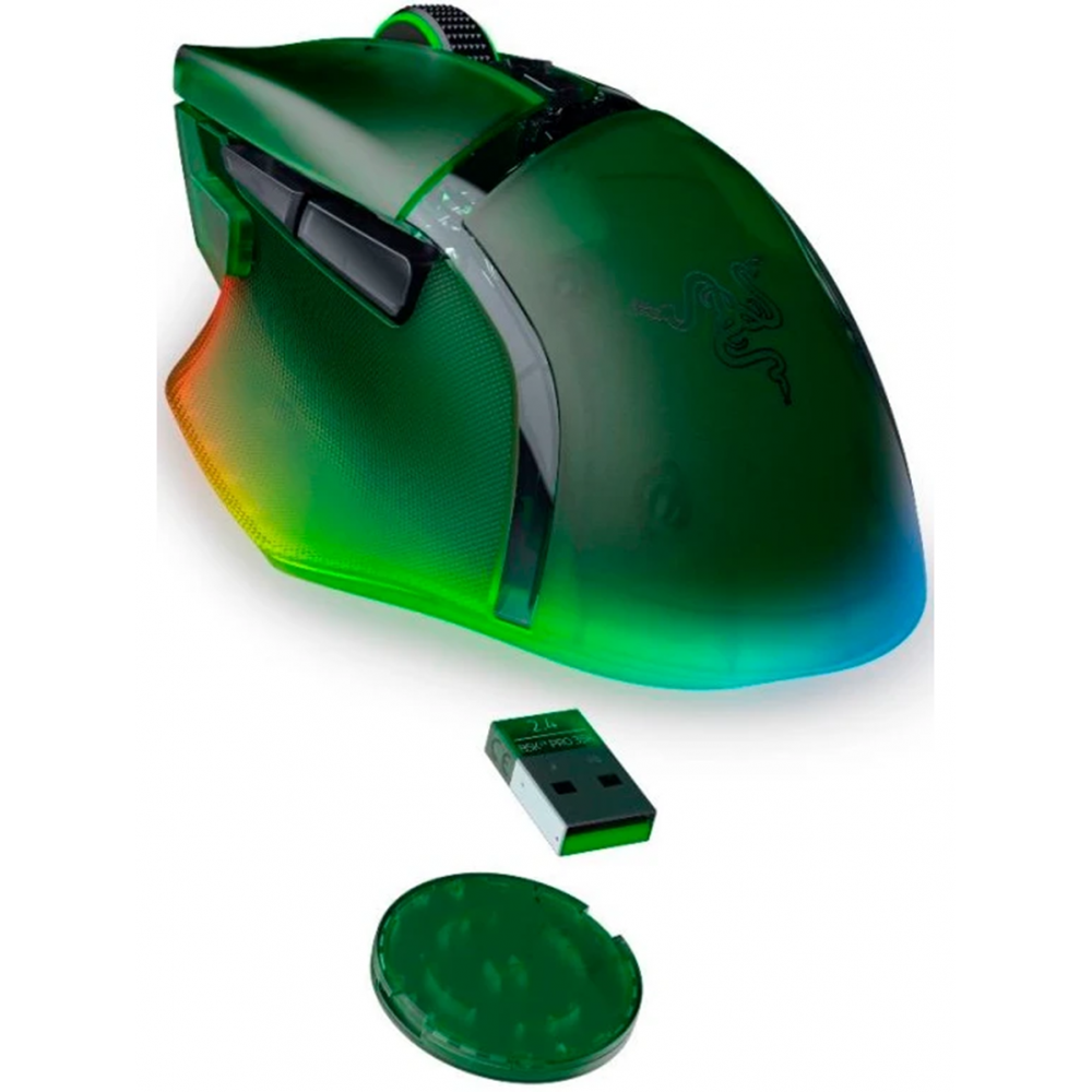 Игровая мышь Razer Basilisk V3 Pro 35K - Phantom Green Ed. Mouse Razer RZ01-05240300-R3G1