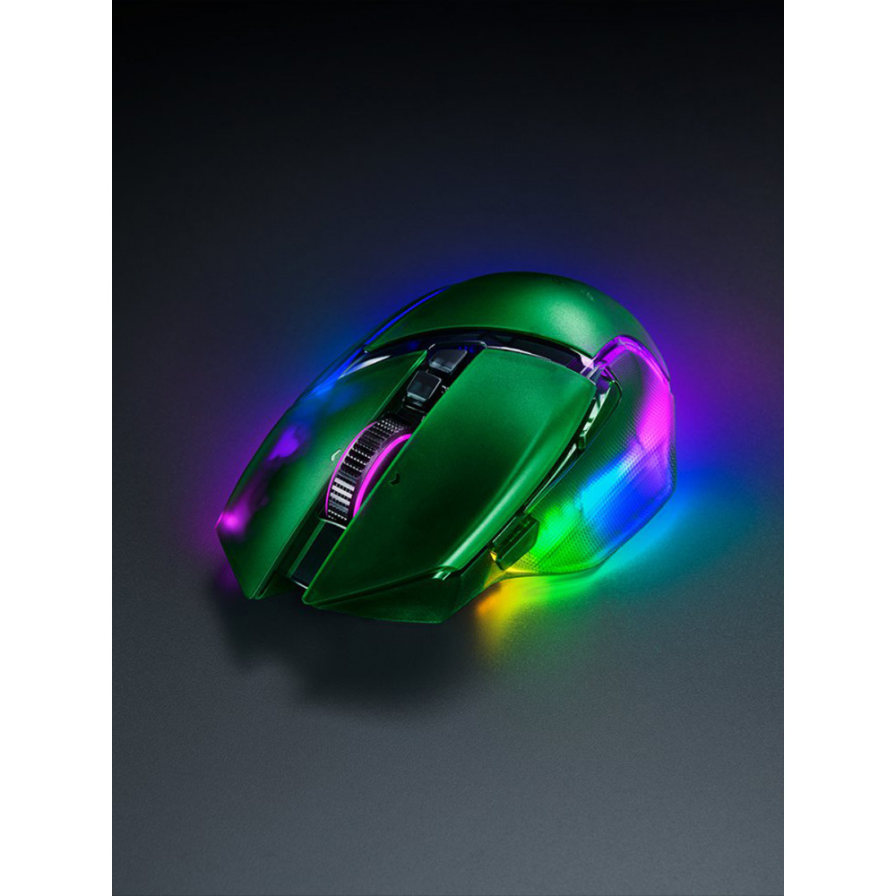 Игровая мышь Razer Basilisk V3 Pro 35K - Phantom Green Ed. Mouse Razer RZ01-05240300-R3G1