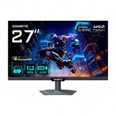 Монитор 27" Gigabyte M27UP EK черный (IPS, 3840x2160, 160Hz, 1мс, 350cd/m, 1000:1, 2xHDMI-2.1, DP-1.4, 4xUSB3.2, USB Type-C)
