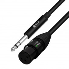 Кабель микрофонный jack 6,35mm  XLR Greenconnect GCR-53439