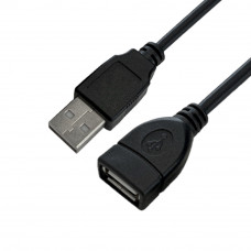 Удлинитель 1.8m USB 2.0, AMAF, черный 4PH Удлинитель 4PH-R90038