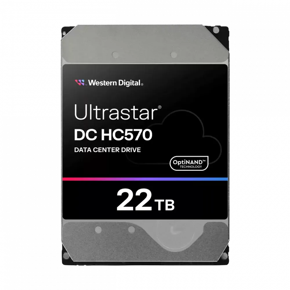 Жесткий диск WD HDD SATA 22Tb Ultrastar DC HC570 0F48155 Жесткий диск WD HDD SATA 22Tb Ultrastar DC HC570 0F48155