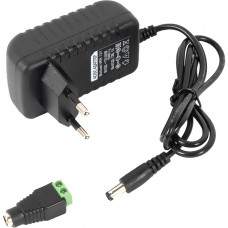 8830 Mollusk-VRK 121 источник питания 12В, 1А. Сетевой диапазон 110-245В встр. вилка Бастион Mollusk-VRK 121