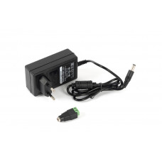 8832 Mollusk-VRK 123 источник питания 12В, 3А. Сетевой диапазон 110-245В встр. вилка Бастион Блок питания MOLLUSK-VRK 123