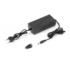 8838 Mollusk-VR 126 источник питания 12В, 6А. Сетевой диапазон 110-245В провод с вилкой Бастион Блок питания MOLLUSK-VR 126