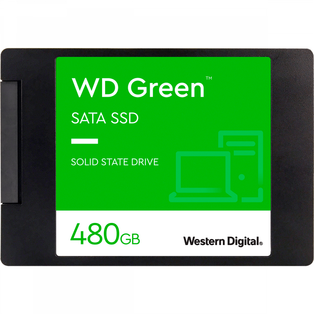 Твердотельные накопители WD Green 480GB (WDS480G3G0A) Твердотельные накопители WD Green 480GB (WDS480G3G0A)