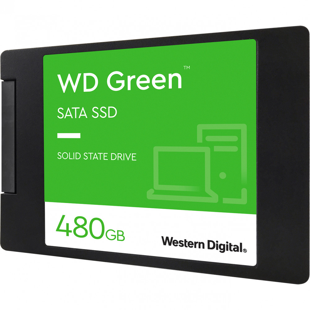 Твердотельные накопители WD Green 480GB (WDS480G3G0A) Твердотельные накопители WD Green 480GB (WDS480G3G0A)
