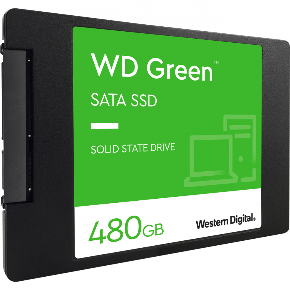 Твердотельные накопители WD Green 480GB (WDS480G3G0A) Твердотельные накопители WD Green 480GB (WDS480G3G0A)