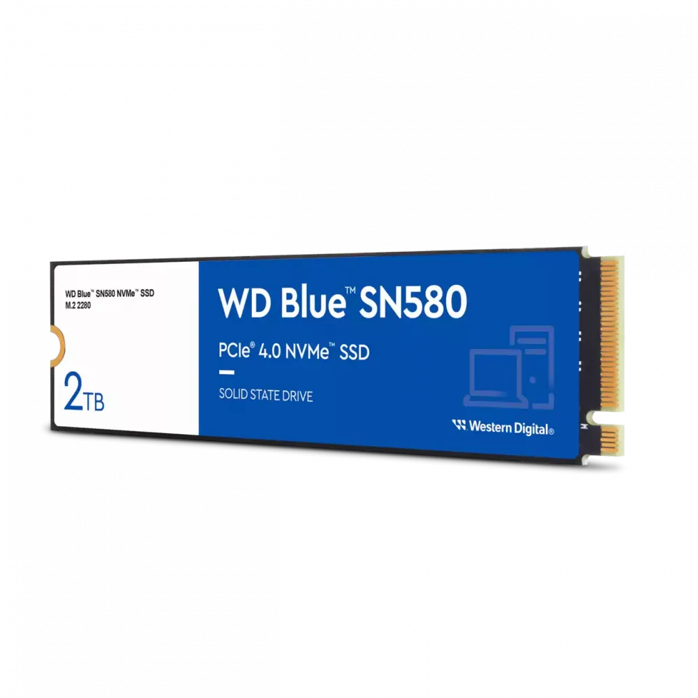 Твердотельный накопитель WD Blue SN580 WDS200T3B0E Твердотельный накопитель WD Blue SN580 WDS200T3B0E