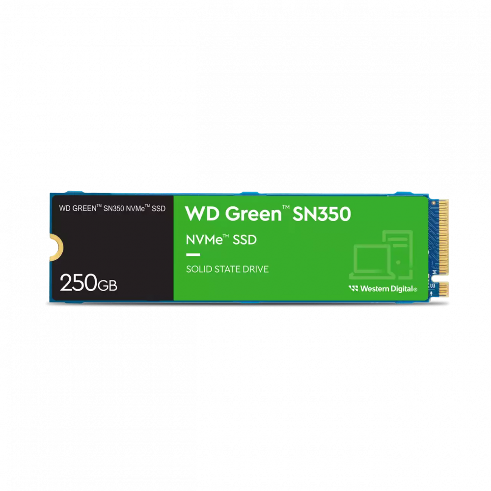 Твердотельный накопитель WD SSD Green SN350 NVMe Твердотельный накопитель WD SSD Green SN350 NVMe