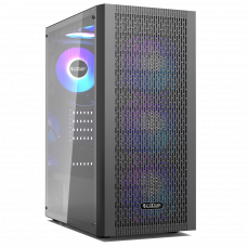 Корпус без блока питания PcCooler MA100 MESH BK
