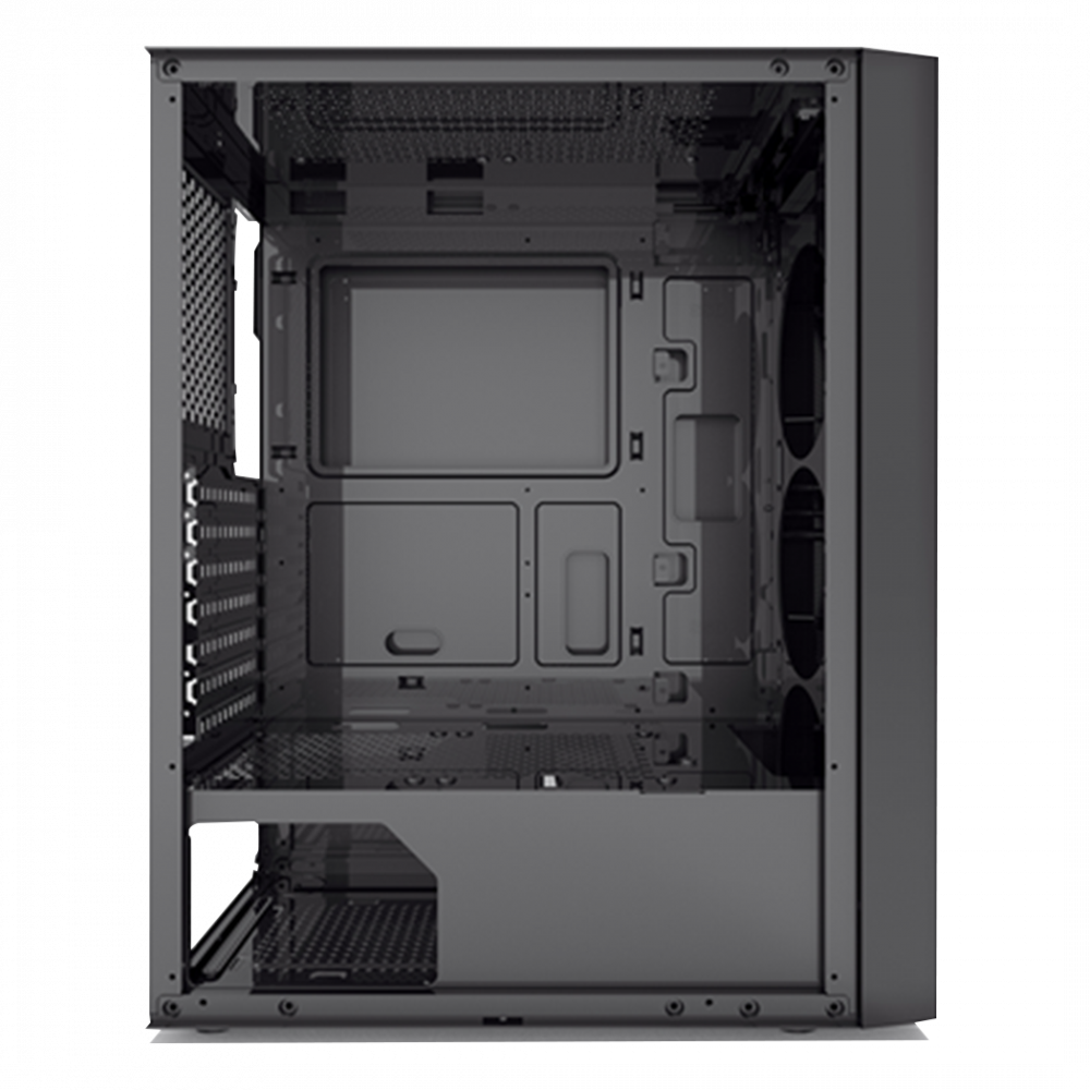 Корпус без блока питания PcCooler MA100 MESH BK